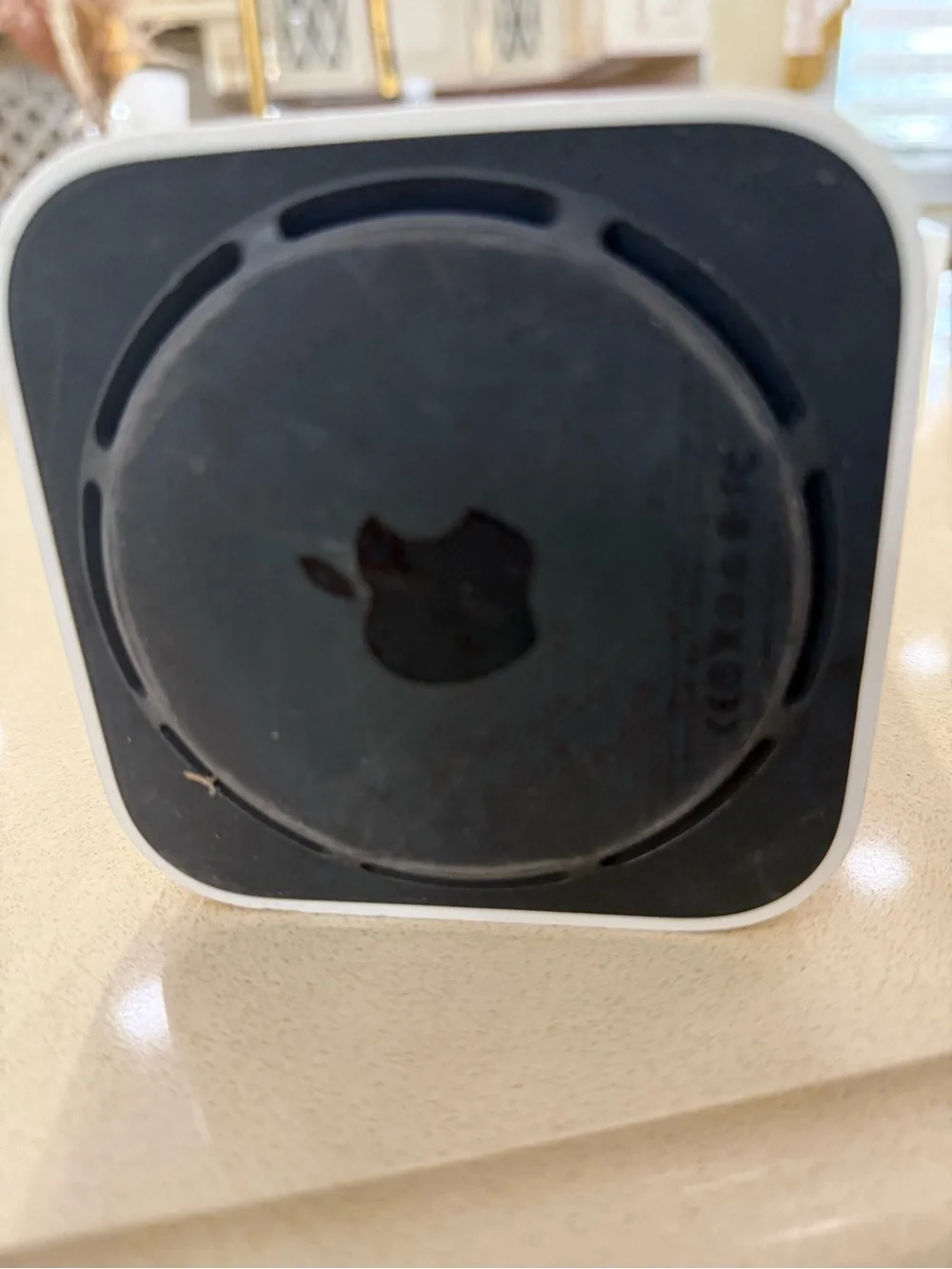 Apple White Tower Wireless Router with Multiple Ethernet Ports